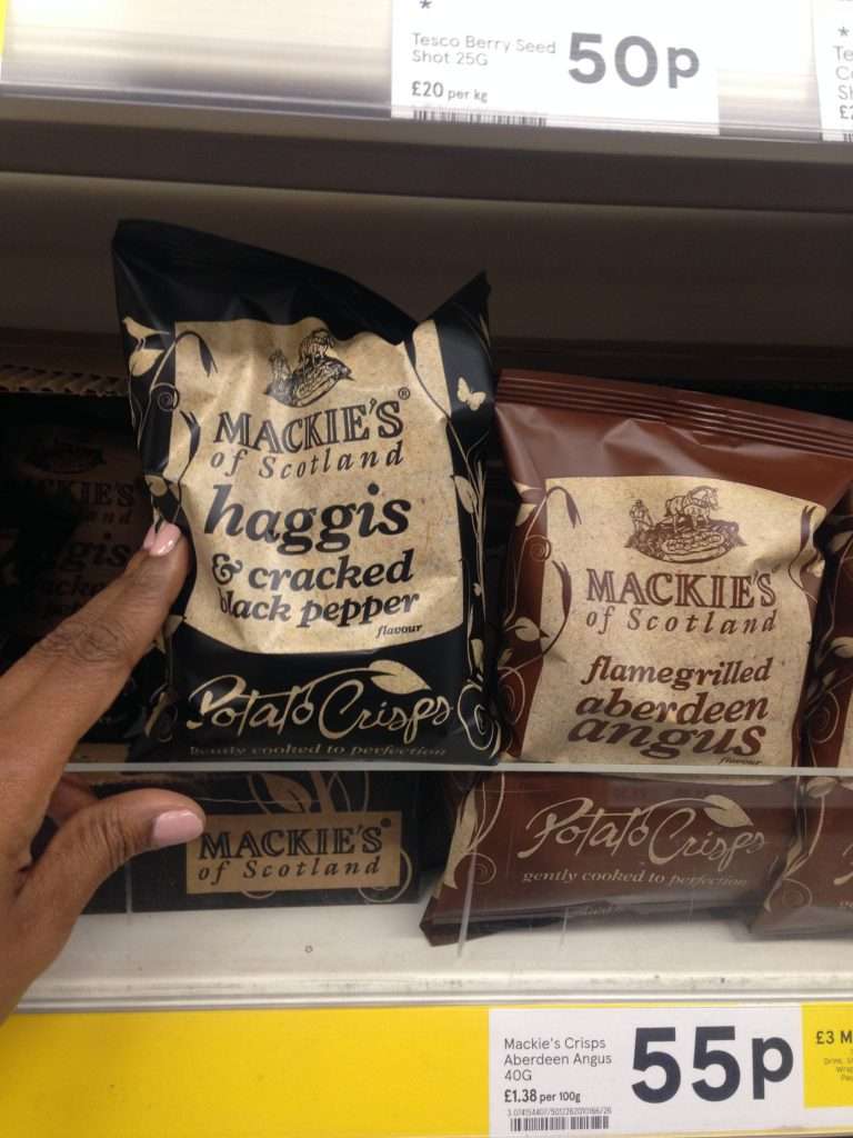 Glasgow Haggis Chips