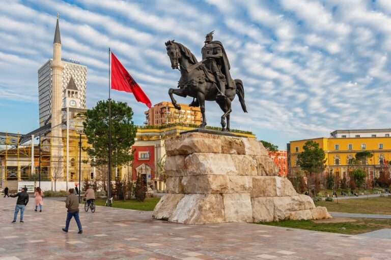 Tirana Skanderbeg Square