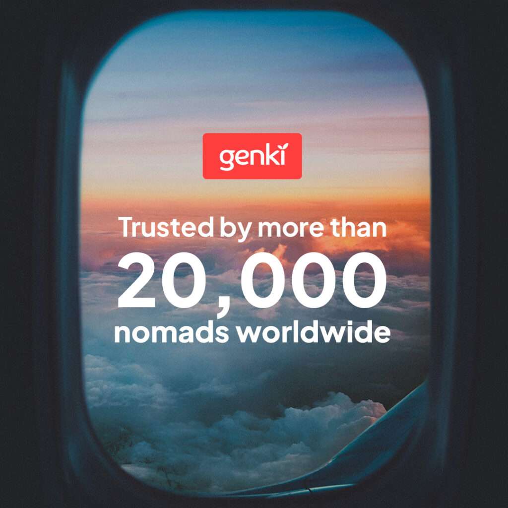 Genki Travel Insurance for nomads and travelers