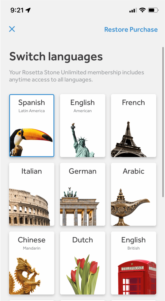 Rosetta Stone Language Images