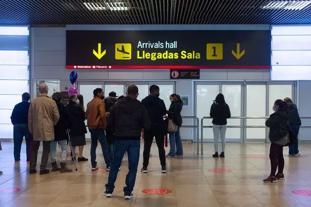 Spain Airport Arrivals