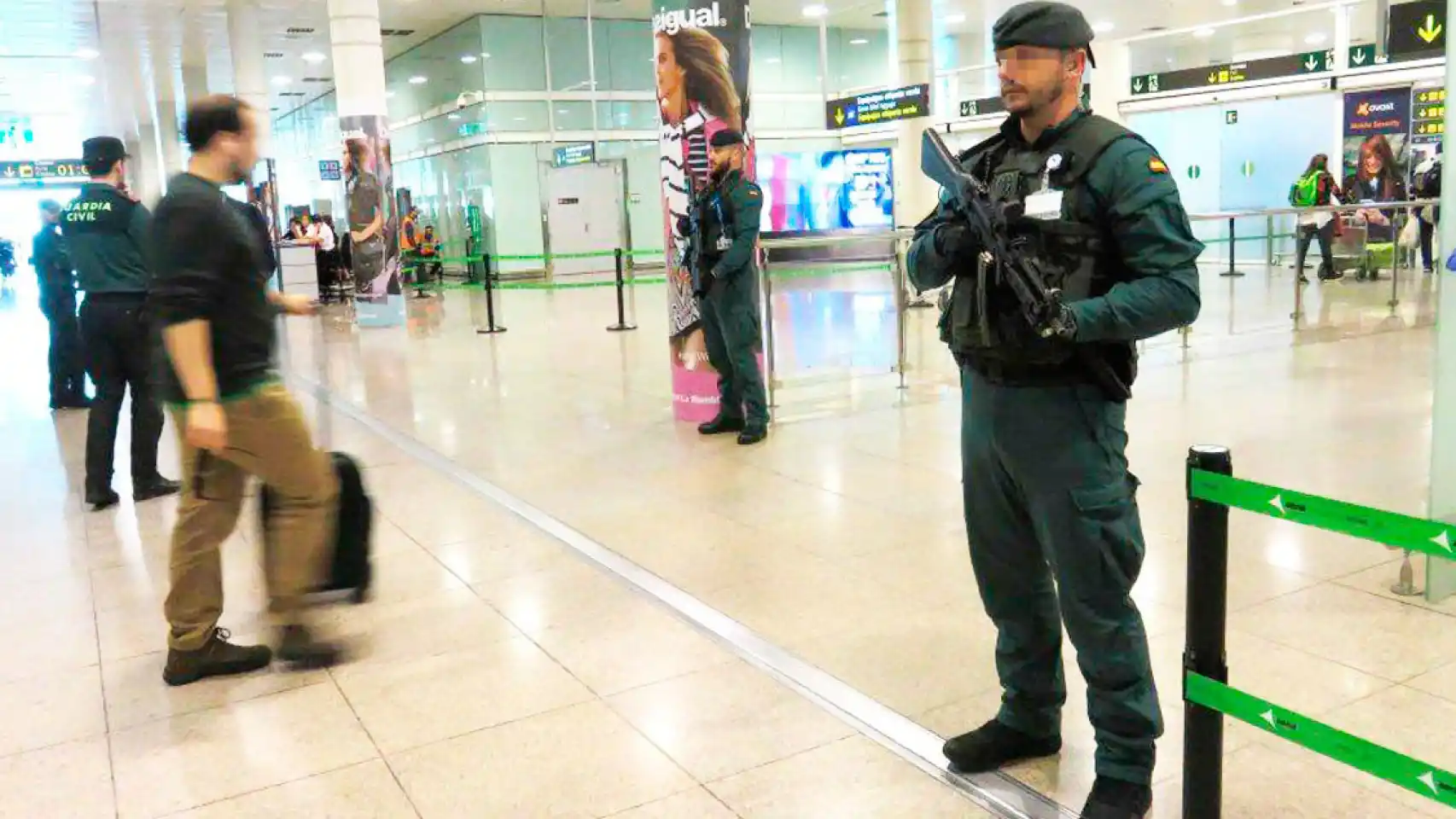 Spain Airport Police